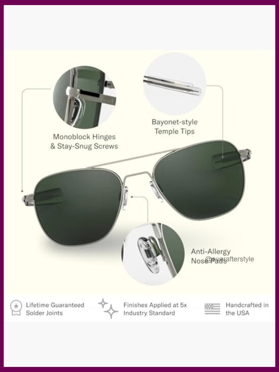 Gunmetal Classic Aviator Sunglasses Polarized 100% UV Protection main image 6